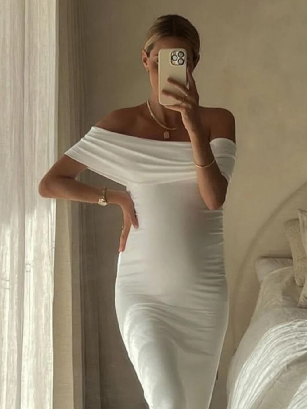 NWT Bumpsuit Bianca Baby Shower Dress